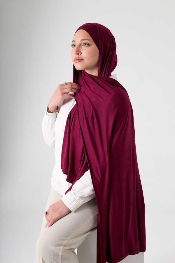 Burgundy Lycra Set - Image 4