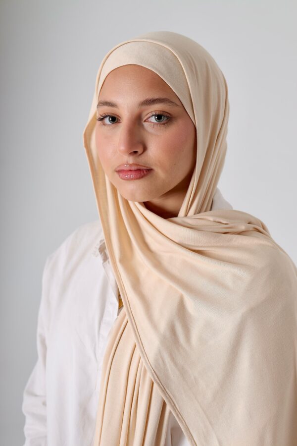 Beige Nude Lycra Set - Image 2